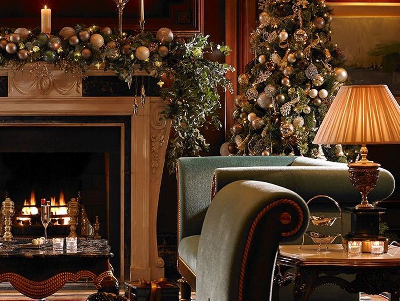 Powerscourt Hotel, Autograph Collection Enniskerry Kültér fotó The fireplace in the Drawing Room